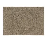 vidaXL Area Rugs Natural and Black 120 x 170 cm Jute