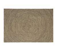 vidaXL Area Rugs Natural and Black 200 x 290 cm Jute