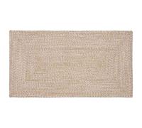 vidaXL Area Rugs Natural and White 100 x 200 cm Jute