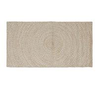vidaXL Area Rugs Natural and White 100 x 200 cm Jute