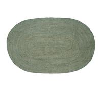 vidaXL Area Rugs Olive Green 152 x 245 cm Jute