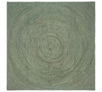 vidaXL Area Rugs Olive Green 300 x 300 cm Jute