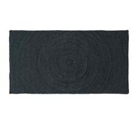 vidaXL Area Rugs Rectangular Dark Grey 100 x 200 cm Jute