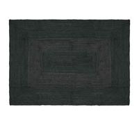 vidaXL Area Rugs Rectangular Dark Grey 140 x 200 cm Jute