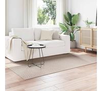 vidaXL Area Rugs Rectangular FARO Cream 200 x 140 cm Polyester