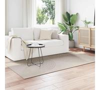 vidaXL Area Rugs Rectangular GALATI Cream 170 x 120 cm Polyester