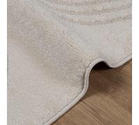 vidaXL Area Rugs Rectangular GALATI Cream 200 x 140 cm Polyester