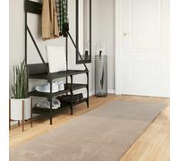 vidaXL Area Rugs Rectangular HUARTE Sand 300 x 80 cm Polyester