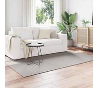 vidaXL Area Rugs Rectangular LUGO Cream and Grey 140 x 200 cm