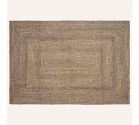 vidaXL Area Rugs Rectangular Natural and Black 240 x 340 cm Jute