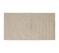 vidaXL Area Rugs Rectangular Natural and White 100 x 200 cm Jute