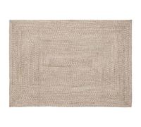 Area Rugs Rectangular Natural and White 140 x 200 cm Jute