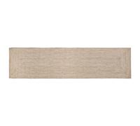 Area Rugs Rectangular Natural and White 60 x 400 cm Jute