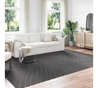 vidaXL Area Rugs Rectangular PALMERAS Anthracite 280 x 200 cm