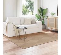 vidaXL Area Rugs Square AGIRA Natural 200 x 200 cm Polyester