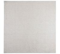 vidaXL Area Rugs Square HUARTE Cream and Grey 240 x 240 cm Polyester, Modern Area Rug, Durable Non-Slip Design, Textured Floor Covering, Machine Washable, Indoor Outdoor Versatile Home Decor