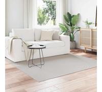 vidaXL Area Rugs Square PALMERAS Cream 120 x 120 cm Polyester