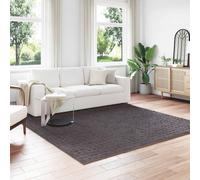vidaXL Area Rugs Square SIROLO Anthracite 240 x 240 cm Polyester