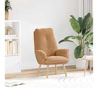 vidaXL Armchair Beige 61 x 78 x 98 cm Sherpa Fabric