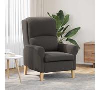 vidaXL Armchair Dark grey 76 x 94 x 102 cm Sharpa Fabric