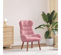 vidaXL Armchair Pink 69 x 74 x 93 cm Velvet