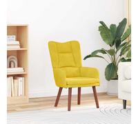 vidaXL Armchair Yellow 63 x 67 x 94 cm Velvet