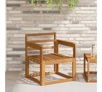 VidaXL Armrests 2 Pcs Brown 59 X 6 X 61 Cm Solid Acacia Wood