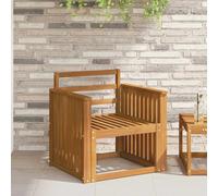 VidaXL Armrests 2 Pcs Brown 60 X 6 X 61 Cm Solid Acacia Wood