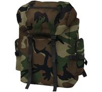 vidaXL Army-Style Backpack 65 L Camouflage