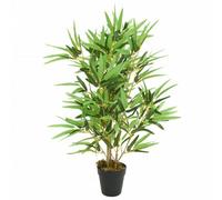 Vidaxl Artificial Bamboo Tree 368 Leaves 80 Cm Green