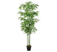 vidaXL Artificial Bamboo Tree 864 Leaves 180 cm Green