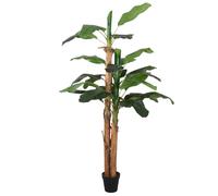 vidaXL Artificial Banana Tree 18 Leaves 150 cm Green