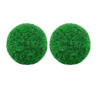 vidaXL Artificial Boxwood Balls 2 pcs 35 cm