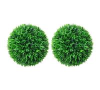 vidaXL Artificial Boxwood Balls 2 pcs 38 cm