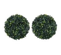 vidaXL Artificial Boxwood Balls 2 pcs 45 cm