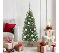 Vidaxl Artificial Christmas Tree Green 120 Cm Pe And Pvc