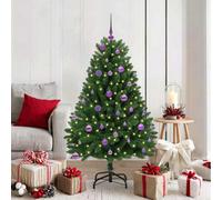 Vidaxl Artificial Christmas Tree Green 150 Cm Pvc And Metal