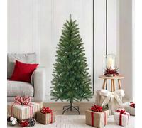 Vidaxl Artificial Christmas Tree Green 150 Cm Pvc, Pe And Steel