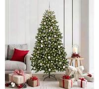 Vidaxl Artificial Christmas Tree Green 180 Cm Pvc And Metal