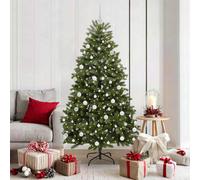Vidaxl Artificial Christmas Tree Green 180 Cm Pvc And Metal