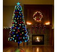 Vidaxl Artificial Christmas Tree Green 210 Cm Pvc