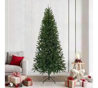 Vidaxl Artificial Christmas Tree Green 240 Cm Pvc, Pe And Steel