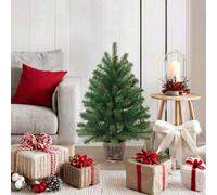Vidaxl Artificial Christmas Tree Green 95 Cm Pvc, Pe And Steel