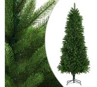 vidaXL Artificial Christmas Tree Lifelike Needles 240 cm Green