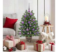 Vidaxl Artificial Christmas Tree With 150 Leds Green 95 Cm Pe And Pvc