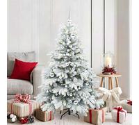 Vidaxl Artificial Christmas Tree With 150 Leds White 150 Cm Pe And Pvc