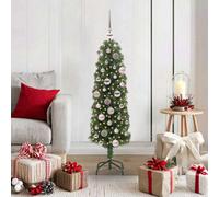 Vidaxl Artificial Christmas Tree With 150 Leds With Stand Green 120 Cm