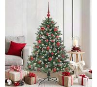 Vidaxl Artificial Christmas Tree With 150 Leds With Stand Green 150 Cm