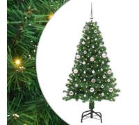 Vidaxl Artificial Christmas Tree With 150 Leds With Stand Green 150 Cm