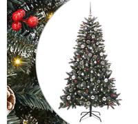 Vidaxl Artificial Christmas Tree With 150 Leds With Stand Green 150 Cm